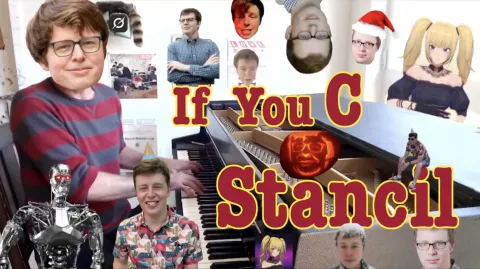 If You C Stancil Song Art